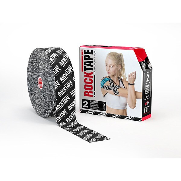 RockTape Bulk Roll Black Logo